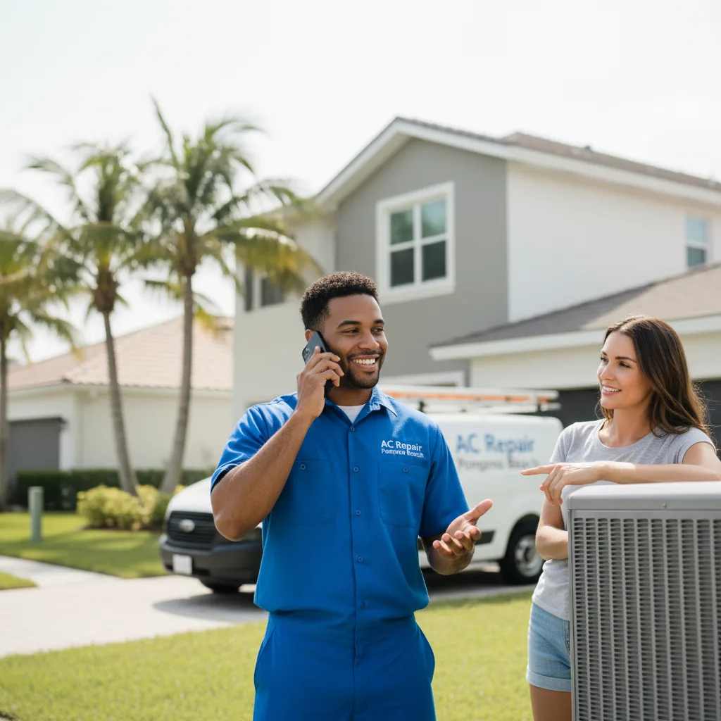 AC Repair Pompano Beach customer support in Ironton